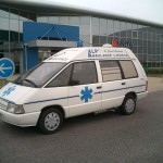 Ambulance au départ du Havre